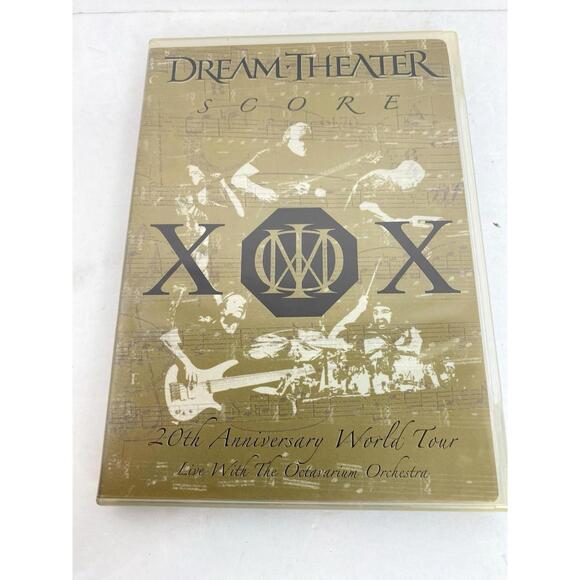 Score Dream Theater 20th Anniversary World Tour 2006 DVD 2-Disc Set Live Concert